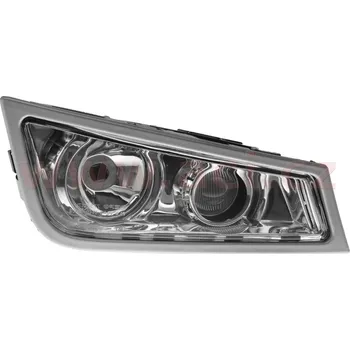 Mlhový světlomet přední mlhovka H3+H3 s dálkovým světlem a chromovým rámečkem TRUCK P