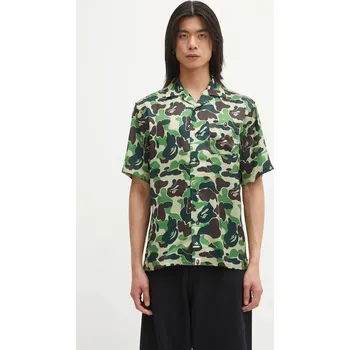 Košile A Bathing Ape Camo, L, zelená, 77X