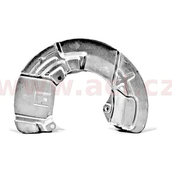 Brzdový kotouč Ochranný plech proti rozstřikování, brzdový kotouč VAN WEZEL 5920371