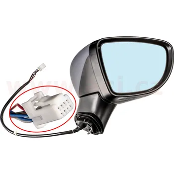 Auto zrcátko Vnější zpětné zrcátko VAN WEZEL 3336818
