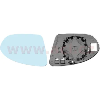 Autodíl Sklo do zrcátka, vnější zrcátko VAN WEZEL 3810838