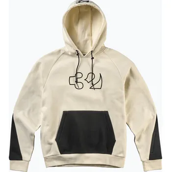 Pánská mikina Pánská mikina ThirtyTwo Team Tech Hoodie off white