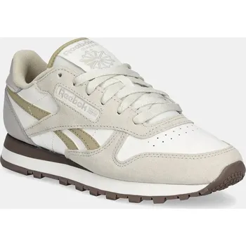 Pánské tenisky Kožené tenisky Reebok Classic Classic Leather šedá barva, 100201186 09X, EUR 36