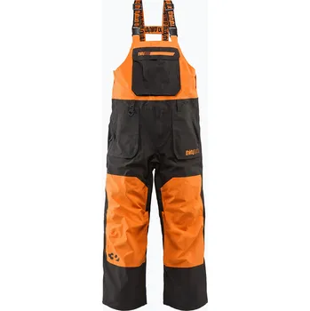 Boty na snowboard Pánské snowboardové salopety ThirtyTwo Basement Bib black/orange