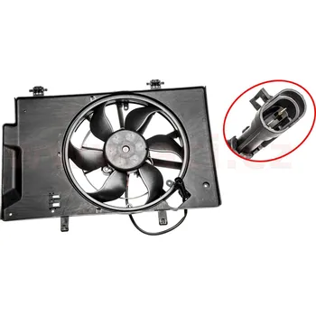 Motor automobilu Větrák, chlazení motoru VAN WEZEL 1807746