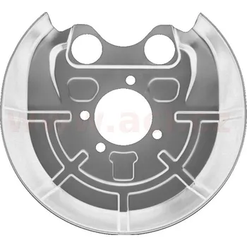 Auto-moto Ochranný plech proti rozstřikování, brzdový kotouč VAN WEZEL 3768374