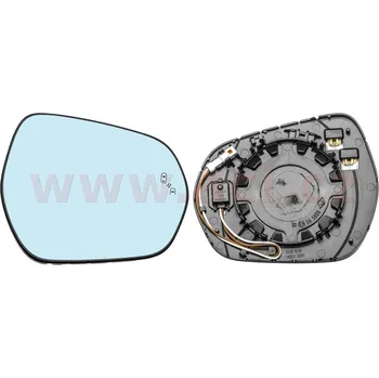 Autodíl Sklo do zrcátka, vnější zrcátko VAN WEZEL 1809838