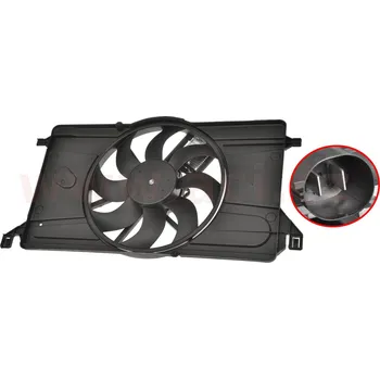 Chladič motoru Větrák, chlazení motoru VAN WEZEL 1863747