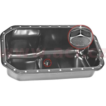 Motor automobilu olejová vana 2.5D,2.5TD,2.5TDI (včetně výpustného šroubu)