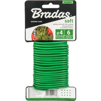 Vázací drát Bradas Zahradnický drát SOFT 4mm - 6m