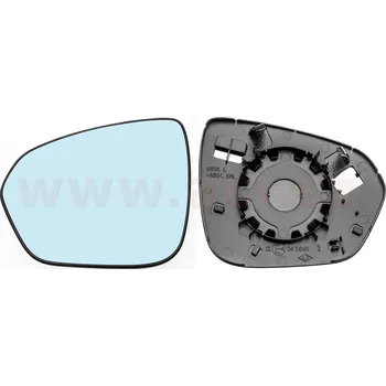 Auto-moto Sklo do zrcátka, vnější zrcátko VAN WEZEL 1557831