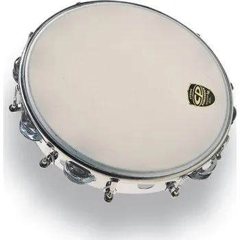 Tamburína CP by LP CP392 Tunable Tambourine, Metal, 10"