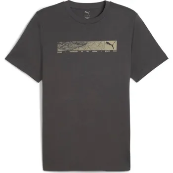 PUMA - PUMATECH GRAPHIC TEE PÁNSKÉ BAVLNĚNÉ TRIKO 688227-44M