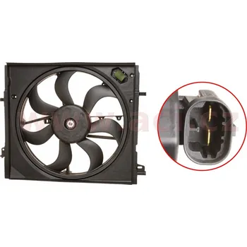 Motor automobilu Větrák, chlazení motoru VAN WEZEL 3372747