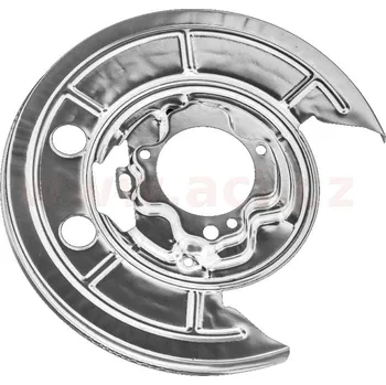 Brzdový kotouč Ochranný plech proti rozstřikování, brzdový kotouč VAN WEZEL 1651374