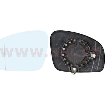 sklo zp. zrcátka s plastovým držákem asférické (OCTAVIA 8/09- ) L