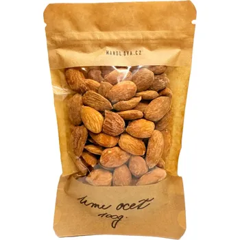 Španělské mandle pražené se slupkou odrůda Guara - ume ocet 100 g