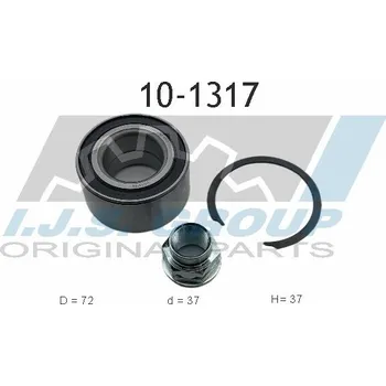 Sada ložisek kol IJS GROUP 10-1317