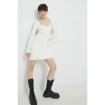 Dámské šaty Šaty Abercrombie & Fitch KI159.2490.101 bílá 00X, vel. XXS