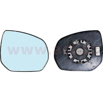 Autosklo Sklo do zrcátka, vnější zrcátko VAN WEZEL 0972836