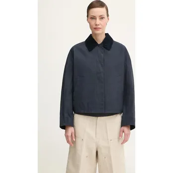 Bavlněná bunda A.P.C. Veste Becca, 38, námořnická modř, 59X