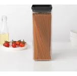BRABANTIA Tasty 2,5 l černá – dóza na potraviny