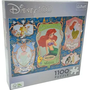 TREFL Puzzle 1100 dílků - Princezny