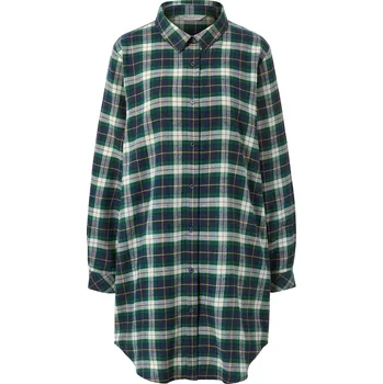 Dámská noční košile 688665 - Tchibo - Flanelová noční košile - pro ženy - vel. L 44/46 - barva: modrá