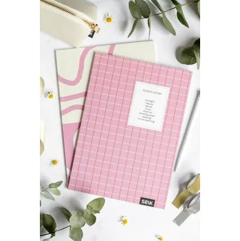 Zápisník Linkovaný a čtverečkovaný zápisník – Energy & You (2ks)