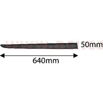 Lišta karosérie Ozdobná / ochranná lišta, dveře VAN WEZEL 4331426