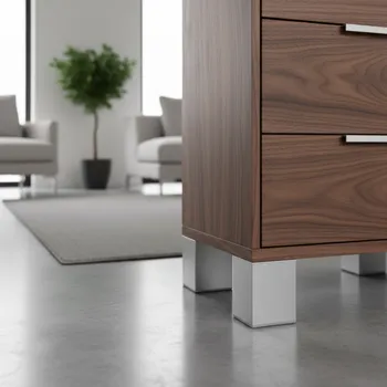 Nábytkové kování Interex Nábytková nožka XANA / Hliník 35 mm