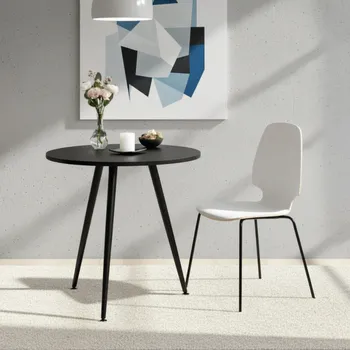 Stolová podnož Interex design Naklápěcí stolová noha CUBIC / Černá matná 710 mm