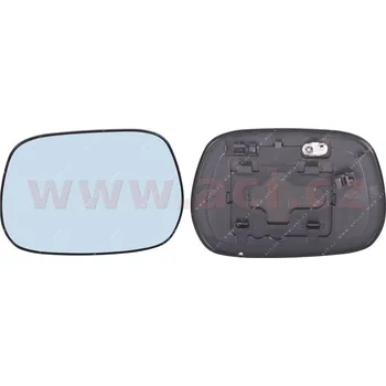 Autodíl Sklo do zrcátka, vnější zrcátko VAN WEZEL 5377837