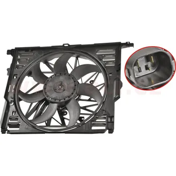 Motor automobilu Větrák, chlazení motoru VAN WEZEL 0617747