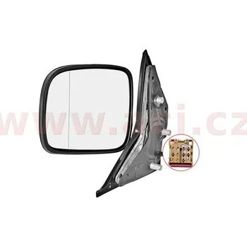 Auto zrcátko Vnější zpětné zrcátko VAN WEZEL 5896807