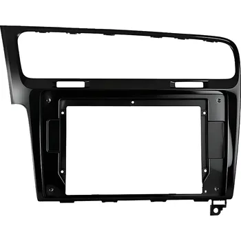 ISO redukce 2DIN Rámeček pro Volkswagen Golf VII s kabeláží a CANBUS - Černý A7331BLACK