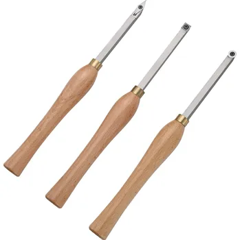 Dláto VEVOR Dláta na dřevo s karbidovými hroty 3 ks