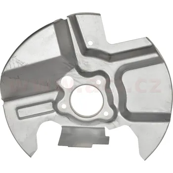 Brzdový kotouč Ochranný plech proti rozstřikování, brzdový kotouč VAN WEZEL 2758371