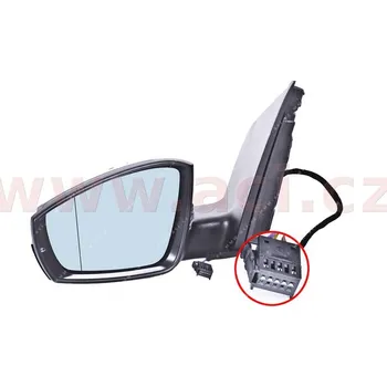 Auto zrcátko Vnější zpětné zrcátko VAN WEZEL 5829817