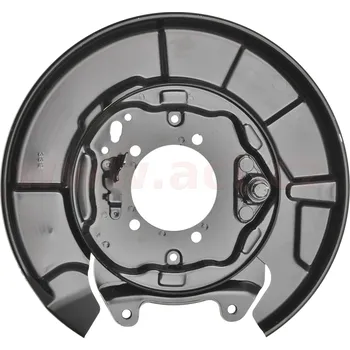 Brzdový kotouč Ochranný plech proti rozstřikování, brzdový kotouč VAN WEZEL 5377373