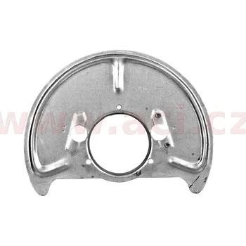 Brzdový kotouč Ochranný plech proti rozstřikování, brzdový kotouč VAN WEZEL 5870372