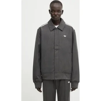 Pánská větrovka Bunda s příměsí vlny adidas Originals x Wales Bonner Wool Blouson, S, šedá, 90X
