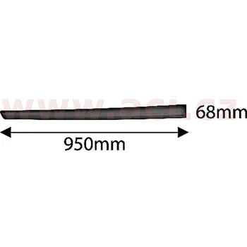 Lišta karosérie Ozdobná / ochranná lišta, dveře VAN WEZEL 1806423