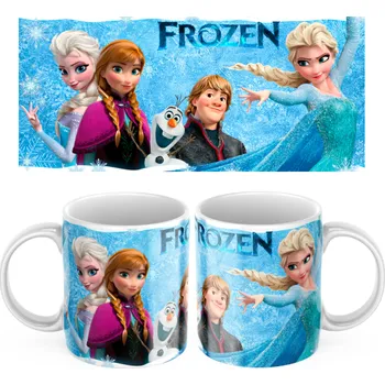 Plastový Hrníček Ledové Králoství - Červená