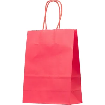 Dárková taška ARÔME HOME Dárková taška 16x8x22 cm, kraftový papír, červená