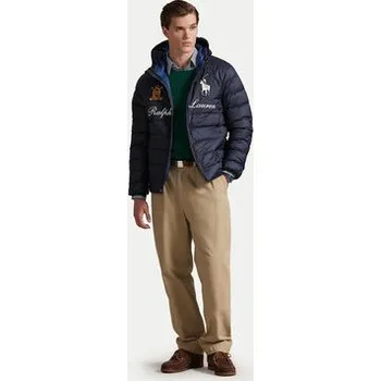 Pánská bunda Polo Ralph Lauren Vatovaná bunda 710P02584001 Tmavomodrá Regular Fit XXL