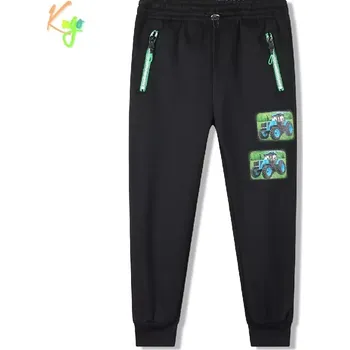 Teplé chlapecké tepláky Kugo PT2501 černé