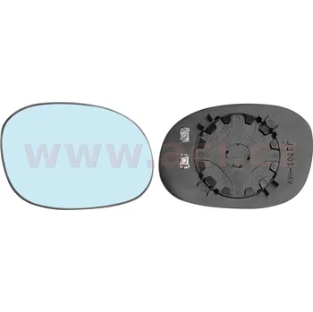 Autosklo Sklo do zrcátka, vnější zrcátko VAN WEZEL 0925862