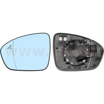 Autodíl Sklo do zrcátka, vnější zrcátko VAN WEZEL 4407835