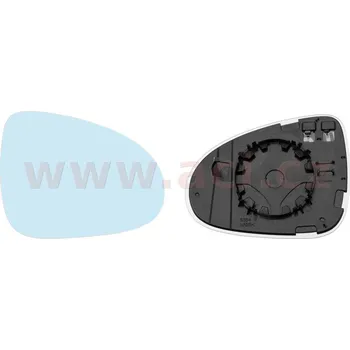 Autosklo Sklo do zrcátka, vnější zrcátko VAN WEZEL 5848836